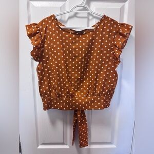Jeuvre Rust Blouse
